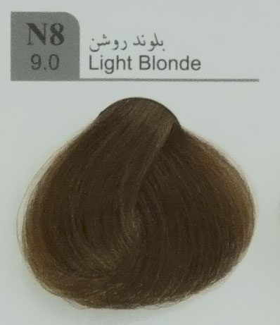 رنگ مو دوپیر بلوند روشن 9.0 (N8) حجم 100میل