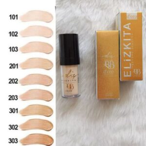 کرم پودر الیزکیتا سری Mineral Matte شماره 101