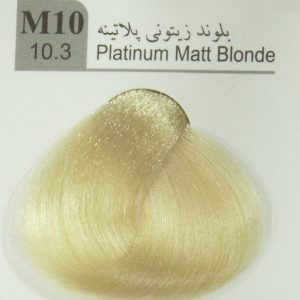 رنگ مو دوپیر بلوند زیتونی پلاتینه M10 حجم 100میل