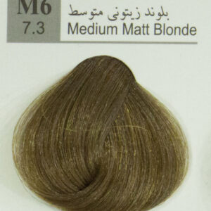 رنگ مو دوپیر بلوند زیتونی متوسط M6 حجم 100میل