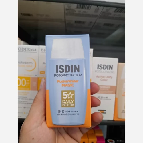 ضدآفتاب ایزدین فیوژن واتر مجیک بی رنگ spf50 اورجینال