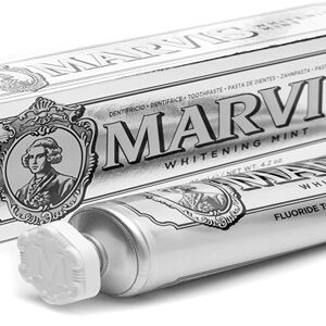 خمیر دندان مارویس نقره ای (Marvis) اورجینال حجم 85 میل
