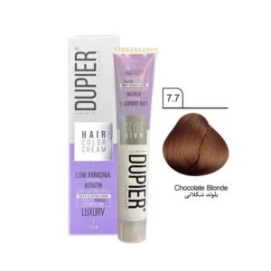 رنگ مو دوپیر بلوند شکلاتی 7.7 حجم 100میل