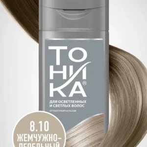 شامپو رنگ تونیکا شماره 8.10 خاکستری مرواریدی