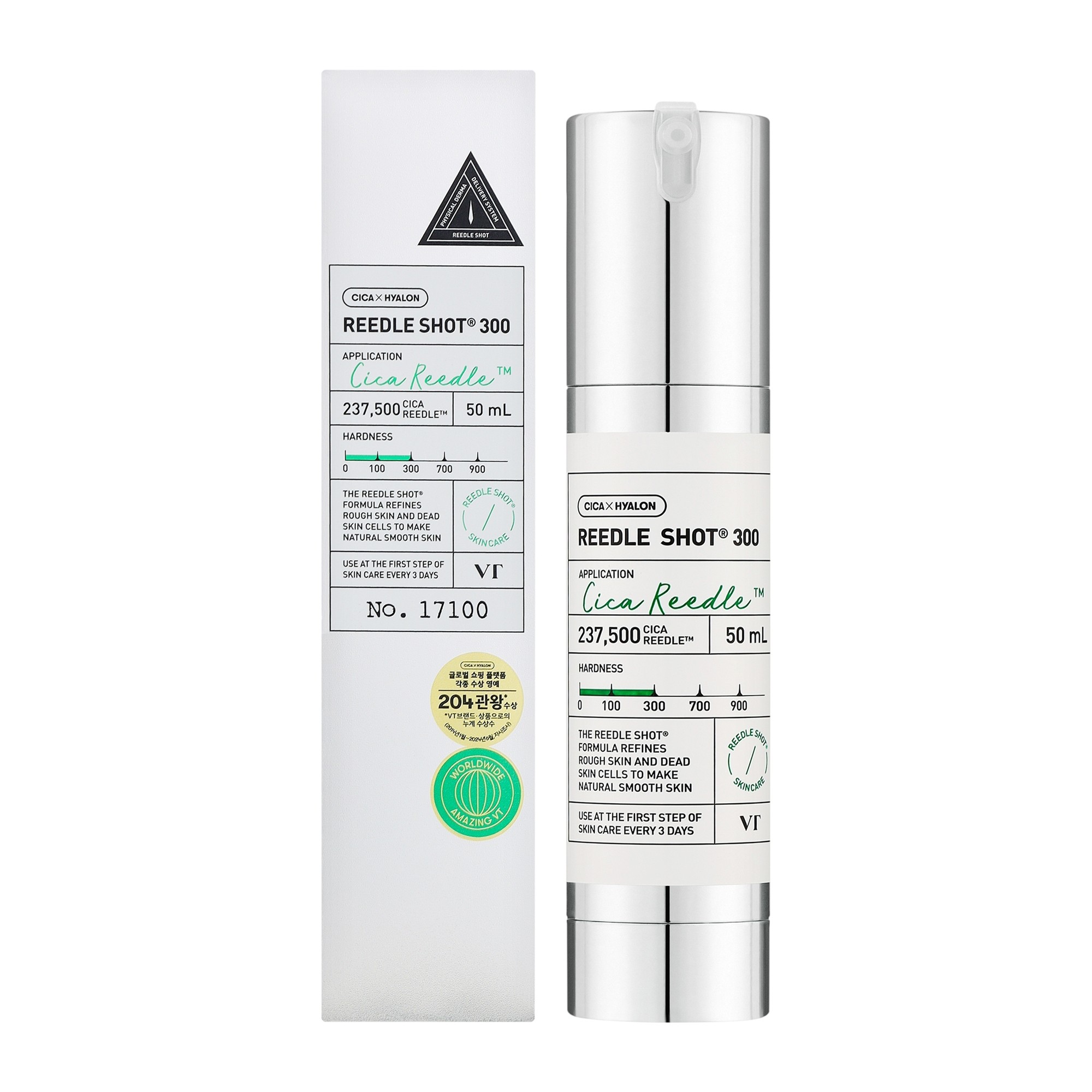 سرم ریدل شات 300 وی تی کازمتیک برای رفع جای جوش و پوست شفاف