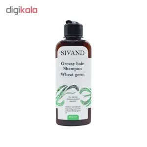 شامپو موی چرب حاوی روغن جوانه گندم سیوند مدل Weat Germ حجم 200 میلی‌لیتر، تقویت‌کننده، کنترل چربی و خارش، ترمیم‌کننده ساقه‌های آسیب دیده، افزایش حجم و درخشندگی، حفظ رطوبت و شادابی مو