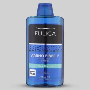 شامپو تقویت‌کننده مو فولیکا مخصوص موهای کم‌حجم و نازک، حجم 400 میلی‌لیتر مدل Amino Fiber