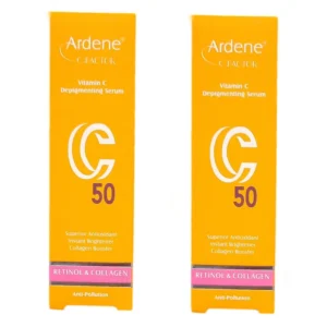 سرم پوست آردن سی فکتور مدل ویتامین C50 حجم 30 میلی لیتر مجموعه 2 عددی