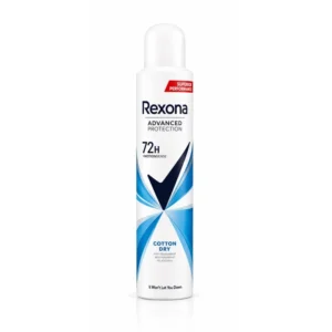 اسپری ضدتعریق رکسونا مدل Arg Advanced Protection Cotton Dry حجم 200 میلی‌لیتر