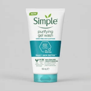 ژل شست‌وشوی صورت سیمپل مدل purifying حجم 150 میلی‌لیتر