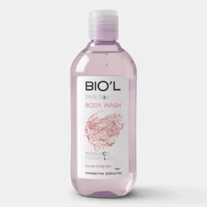 شامپو بدن بیول مدل Rich Foam با رایحه نمک صورتی دریایی مناسب برای پوست چرب و معمولی حجم 400 میلی لیتر