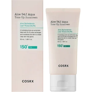 کرم ضد آفتاب بدون رنگ کوزارکس SPF 50 مدل 54.2  مناسب انواع پوست‌ حجم 50 میلی‌لیتر