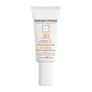 کرم ضد آفتاب بی رنگ دور چشم درماتیپیک SPF 30 مدل Phototypique محافظ UVA ،UVB مناسب برای انواع پوست حجم 20 میلی‌لیتر