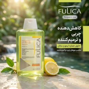 شامپو روزانه تقویت‌کننده مو فولیکا مخصوص موهای چرب و آسیب‌دیده، حجم 200 میلی‌لیتر مدل Frequent use