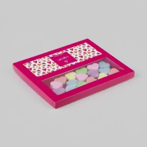 کوکتل مانیکور ژبن پلاس مدل Heart وزن 210 گرم بسته 30 عددی