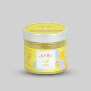 اسکراب شکری لایه بردار پوست ژبن پلاس مدل Lemon وزن 450 گرم
