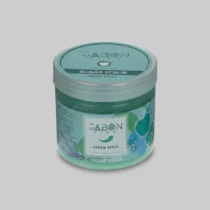 اسکراب شکری لایه بردار پوست ژبن پلاس مدل Green Apple وزن 450 گرم