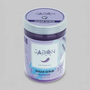 اسکراب شکری لایه بردار پوست ژبن پلاس مدل Lavender وزن 900 گرم