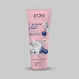 ماسک کرمی صورت و بدن وارمی مدل بلوبری 150 میلی‌لیتر با خاصیت آبرسانی، روشن‌کننده و پاکسازی عمقی منافذ، حاوی ویتامین C، کائولین و بنتونیت، مناسب انواع پوست و پوست‌های خشک